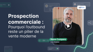 Il s'agit d'un screen de la video interview du CEO d'Uptoo